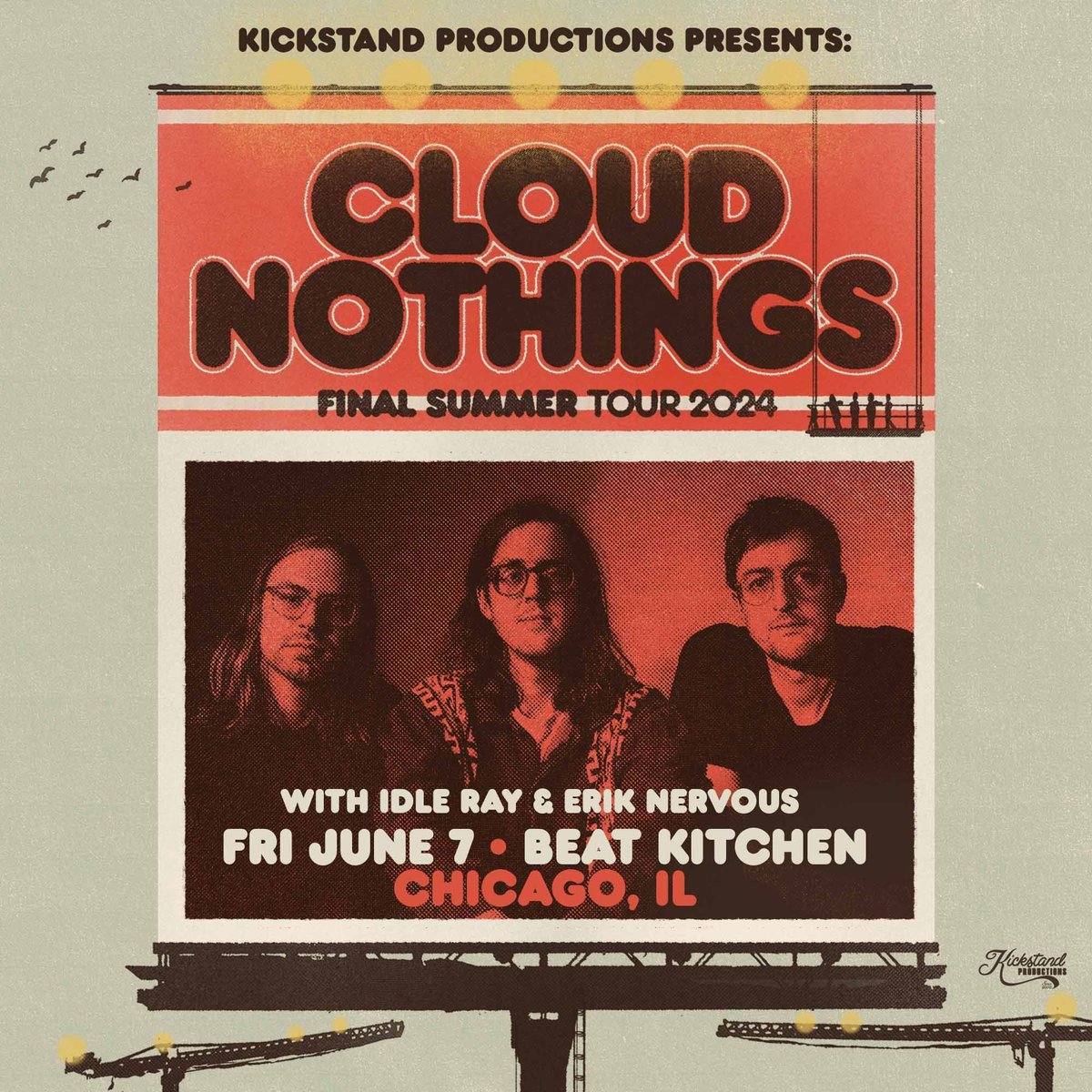 Don't miss @CloudNothings live at @BeatKitchenBar on June 7th @ 8:30pm! Get ready for a night of raw energy and incredible tunes! Click the link below for the chance to win a pair of FREE tickets! 🤘 ENTER FOR FREE TICKETS: forms.gle/LaJNZSuJYpfjsp…