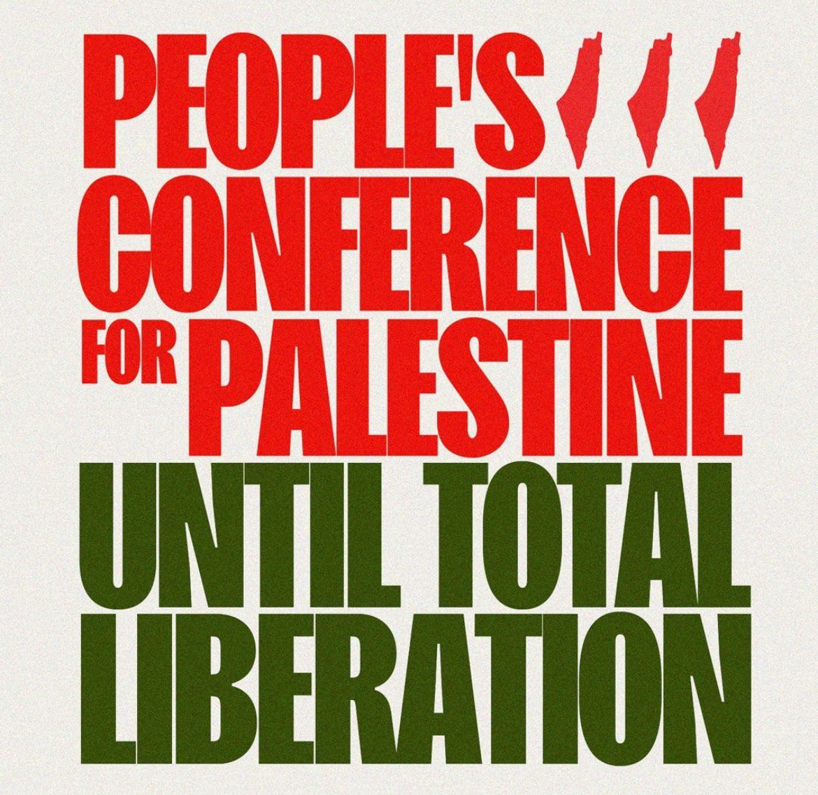 🌿 Reproductive justice is only possible when ALL people, regardless of religion, immigration status, class, gender, age, or sexual orientation have the right to make choices over their bodies!

Join us  May 24 - 26 at this historic 3 day conference ⤵️

peoplesconferenceforpalestine.org