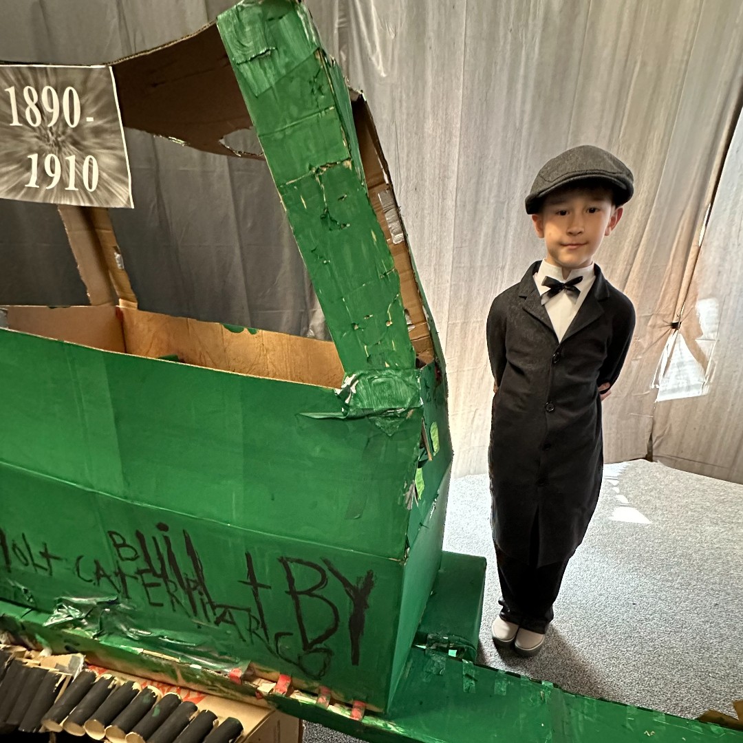JMCSTEM's tweet photo. Stockton's history spans cultural changes, scientific advancements and iconic landmarks across centuries! At the 2024 Force Museum, Mrs. Faucett's 3rd Graders took families on a tour through time in our city. #ForceMuseum #WalkThroughHistory #Stockton #SanJoaquinCounty #OwlPride https://t.co/8EADmGQLgC