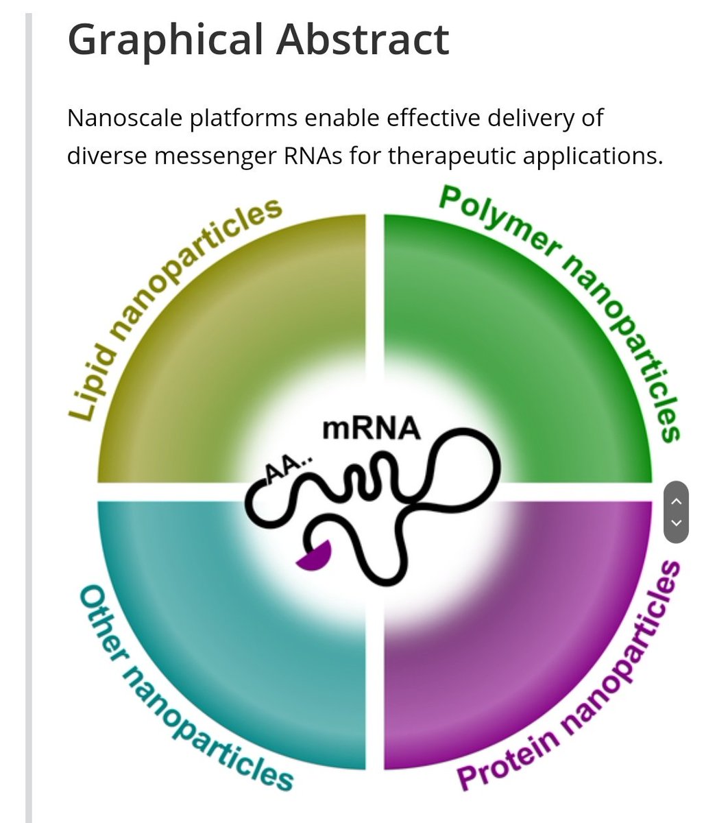 2018

Nanoscale platforms have expanded the feasibility of mRNA-based therapeutics, and enabled its potential applications to protein replacement therapy, cancer immunotherapy, therapeutic vaccines, regenerative medicine, and genome editing.
