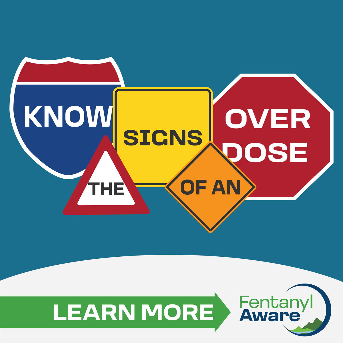 This week we are talking about the signs of a fentanyl overdose. Signs of an overdose is if someone is unresponsive, slowed or no breathing, heavy gurgling or snoring sounds, blue or gray skin, lips, or nails, Cold or clammy skin. Learn more at ow.ly/j73M50RNHQ2