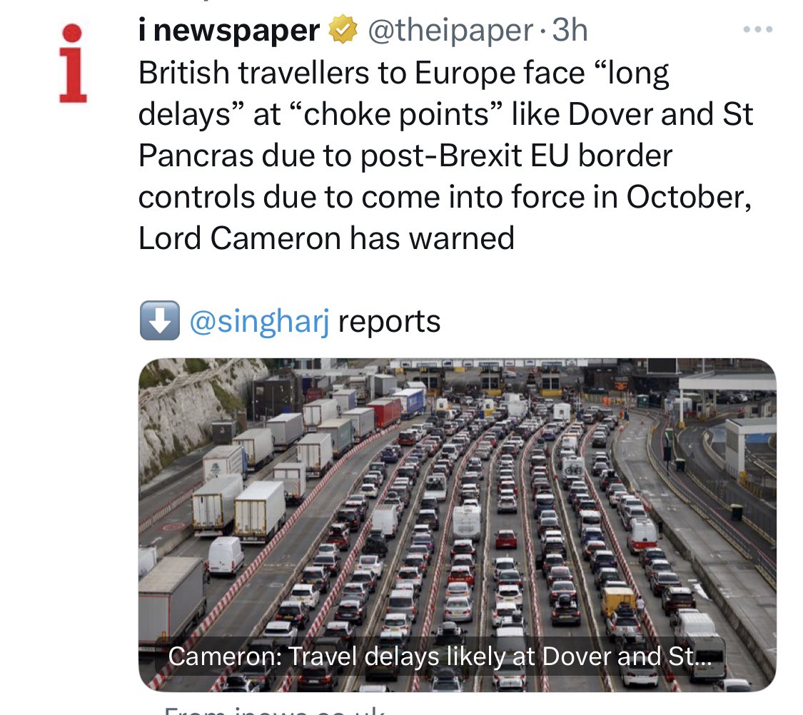 Thank god we have David Effing Cameron flagging up the long Brexit delays. Where the hell would we be without his handy warnings about the sheer fucking tedium of this national idiocy? Oh yes. Not here at all. Not with this dismally useless govt or in this epic mess. Thanks Dave.