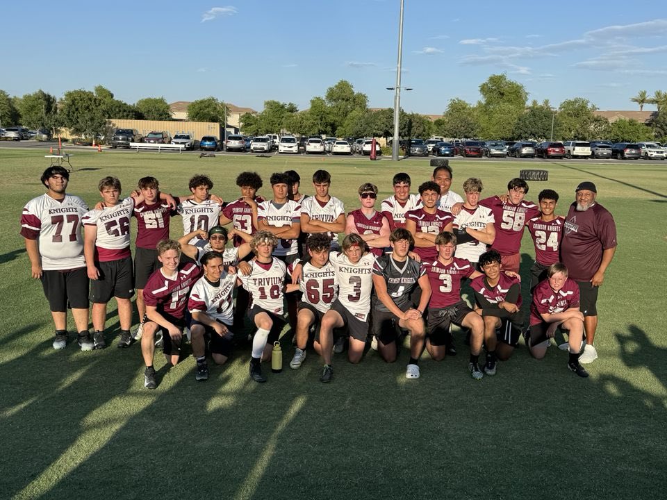 TriviumFootball's tweet photo. Had a great Spring Season! Got 1% better every practice and meshing together as a family! #IBelieveYouBelieveWeBelieve @CoachWong_ https://t.co/uTY0V2u6L5