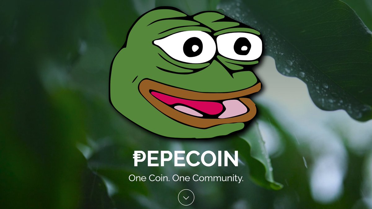 Pepecoin, not PepeEth, is a 100% fairly launched layer 1 blockchain for Pepe. In the first 3 months since launch, nearly 10,000 people hold Pepecoin.

#Bitcoin #Ethereum $ETH #Crypto #Pepecoin #Pepe