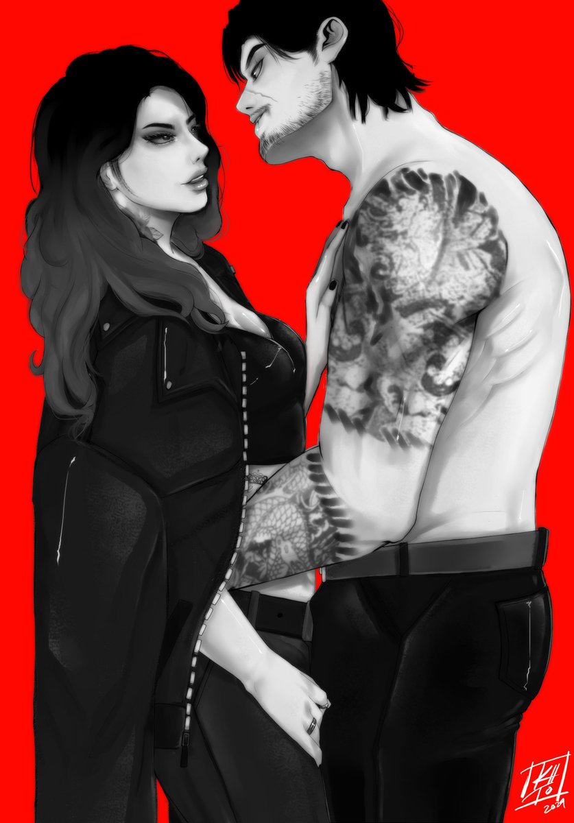 FarhahMorrison's tweet photo. Vasco &amp; my OC
#lookism #lookismfanart #vasco #fanart #OC https://t.co/GR8T2Wqb4w