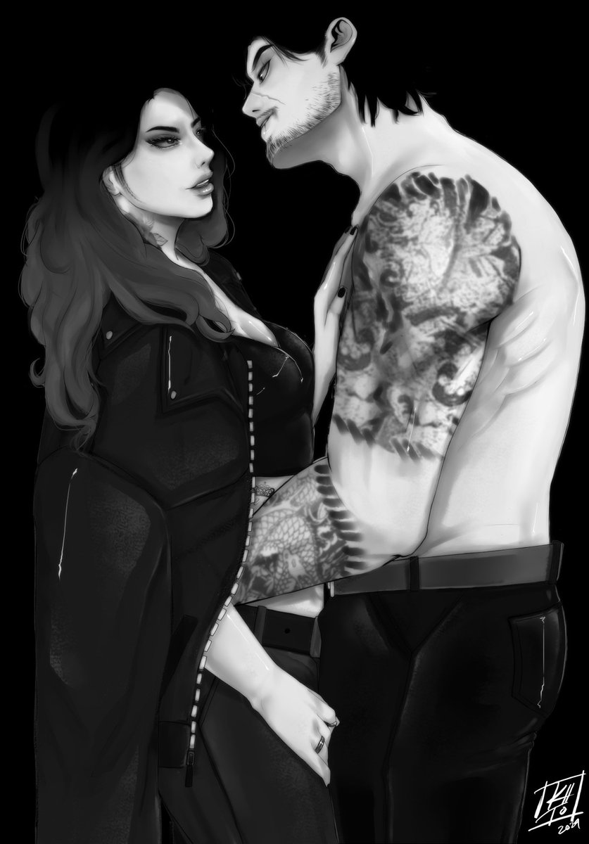 FarhahMorrison's tweet photo. Vasco &amp; my OC
#lookism #lookismfanart #vasco #fanart #OC https://t.co/GR8T2Wqb4w