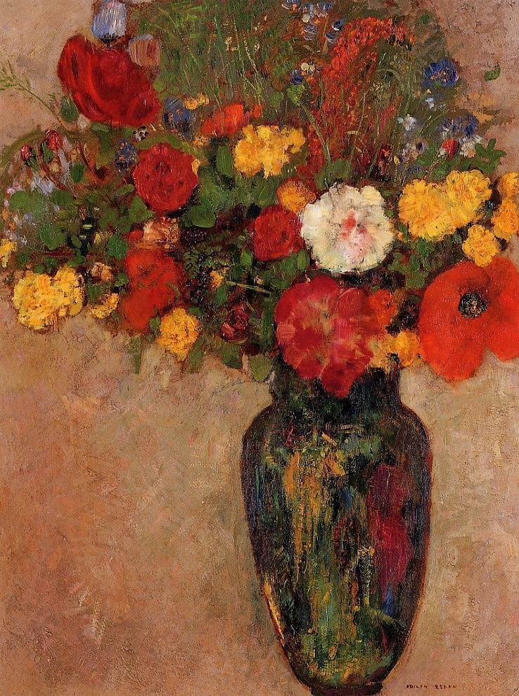 #PeaceforPalestine #Freeassange #FreeAbdullahÖcalan #FreeMarwanBarghouti

Odilon Redon - Vase of Flowers