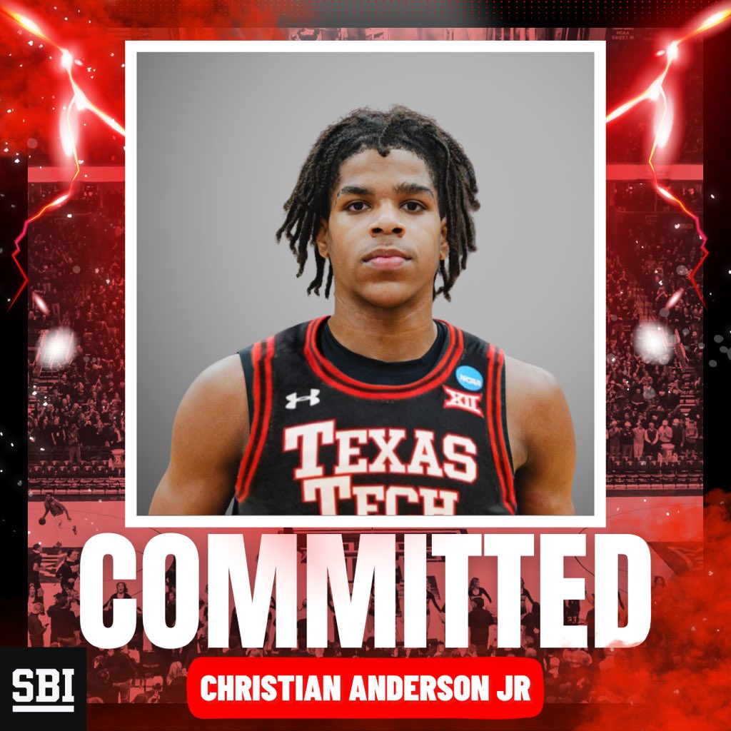 austinmasseySBI's tweet image. NEWS: Texas Tech lands a commitment from 2024 4⭐️ PG Christian Anderson Jr.

Anderson Jr. is one of the top shooters in the 2024 class. Averaged 20 PPG while shooting 49% from 3 at Oak Hill this season. 

Top-10 PG in the 2024 class, per 247.