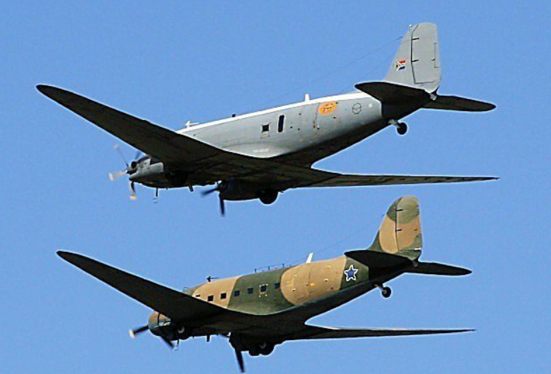 South African Air Force will be officially retiring its last C-47 Dakotas, one of which has been in service since 1944.
The SAAF currently has eight C-47TP Dakota aircraft, which have been upgraded to turboprop powerplants