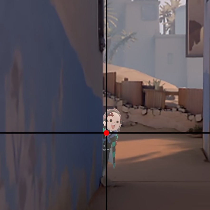 "Don't peek long"

Me: