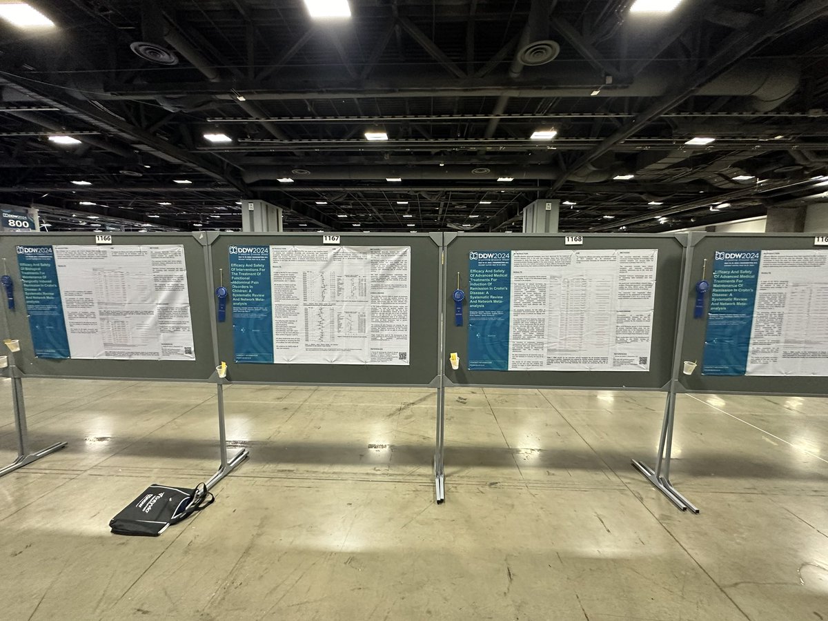 Our team <a href="/UCLanMedicine/">UCLan School of Medicine</a> from @UCLan are Honoured and humbled to have been awarded distinctions by <a href="/AmerGastroAssn/">American Gastroenterological Association (AGA)</a> and <a href="/DDWMeeting/">Digestive Disease Week</a> at #ddw2024 for 4 of our posters today! Thanks to our tremendous collaborators <a href="/GordonMoranIBD/">Gordon Moran</a> &amp; <a href="/Shellie_Jean/">Shellie Jean Radford</a> from <a href="/UoNFacultyMHS/">UoN Medicine and Health Sciences</a>