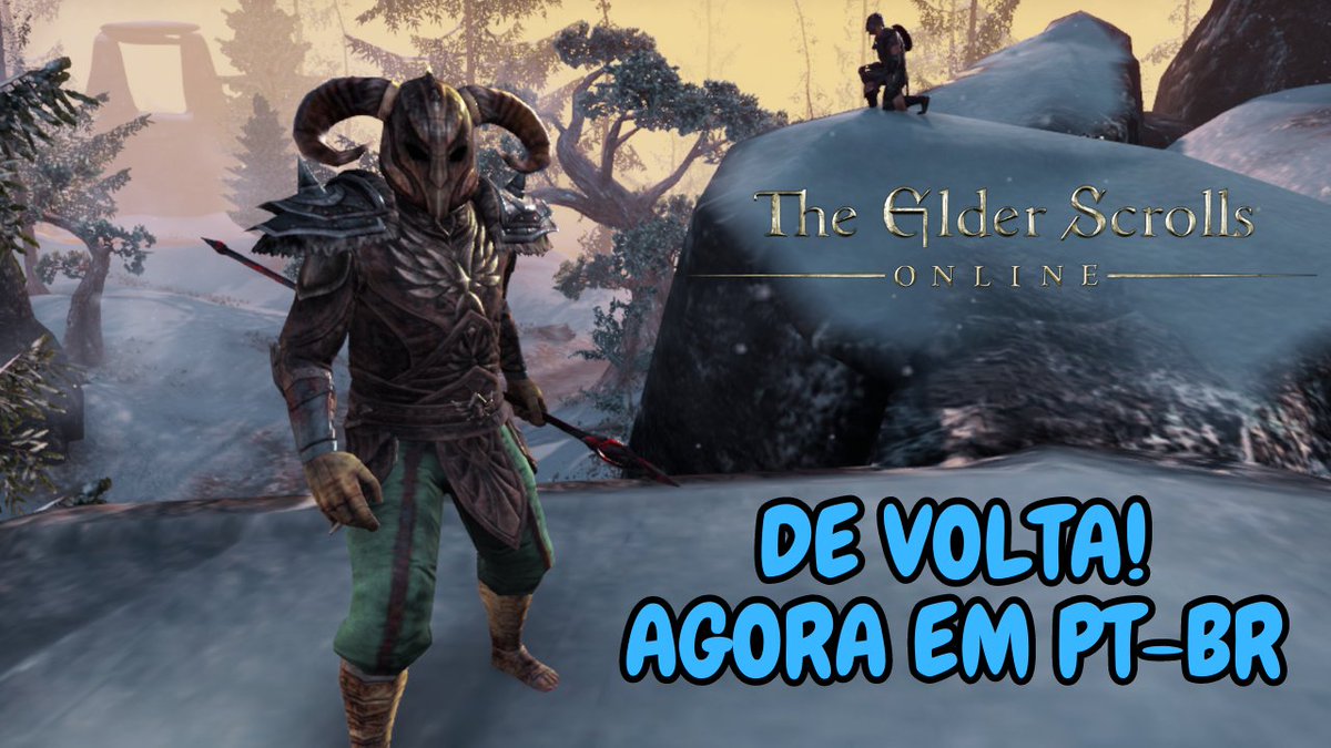 THE ELDER SCROLLS ONLINE (ESO) - Recomeçando no PC, agora com legendas em PT-BR 
youtu.be/FTTSe3SzLOM
#ESO #TheElderScrollsOnline #MMORPG