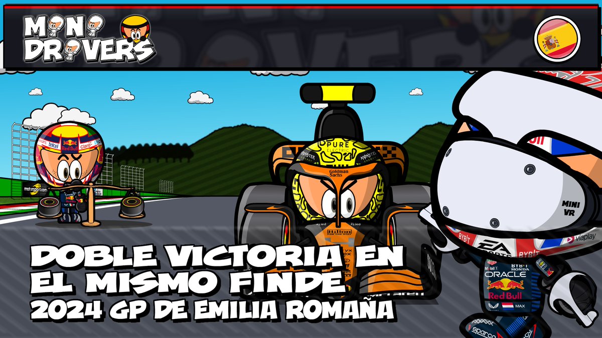 MiniDrivers - #F1 - #ImolaGP - NEW CHAPTER ONLINE!!!

#Verstappen #Norris #Leclerc

losminidrivers.com/2024/05/20/min…