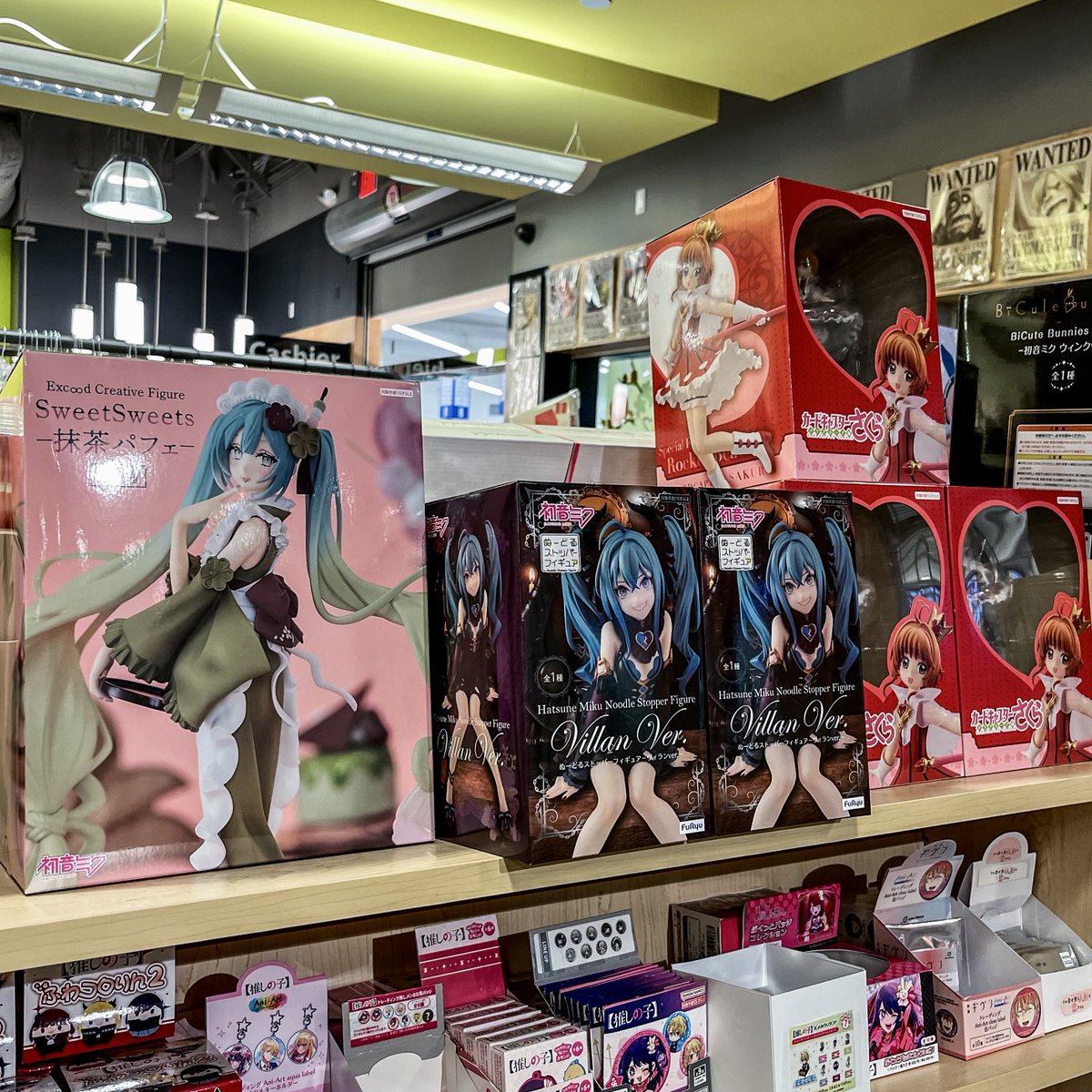 Select Kinokuniya stores have restocked Miku, Cardcaptor Sakura, JJK figures and more by @FURYU_collectib! Customers receive a Kino exclusive bag ft. Miku with purchase of any FURYU goods in-stores while supplies last! *Please contact your local Kinokuniya for availability.