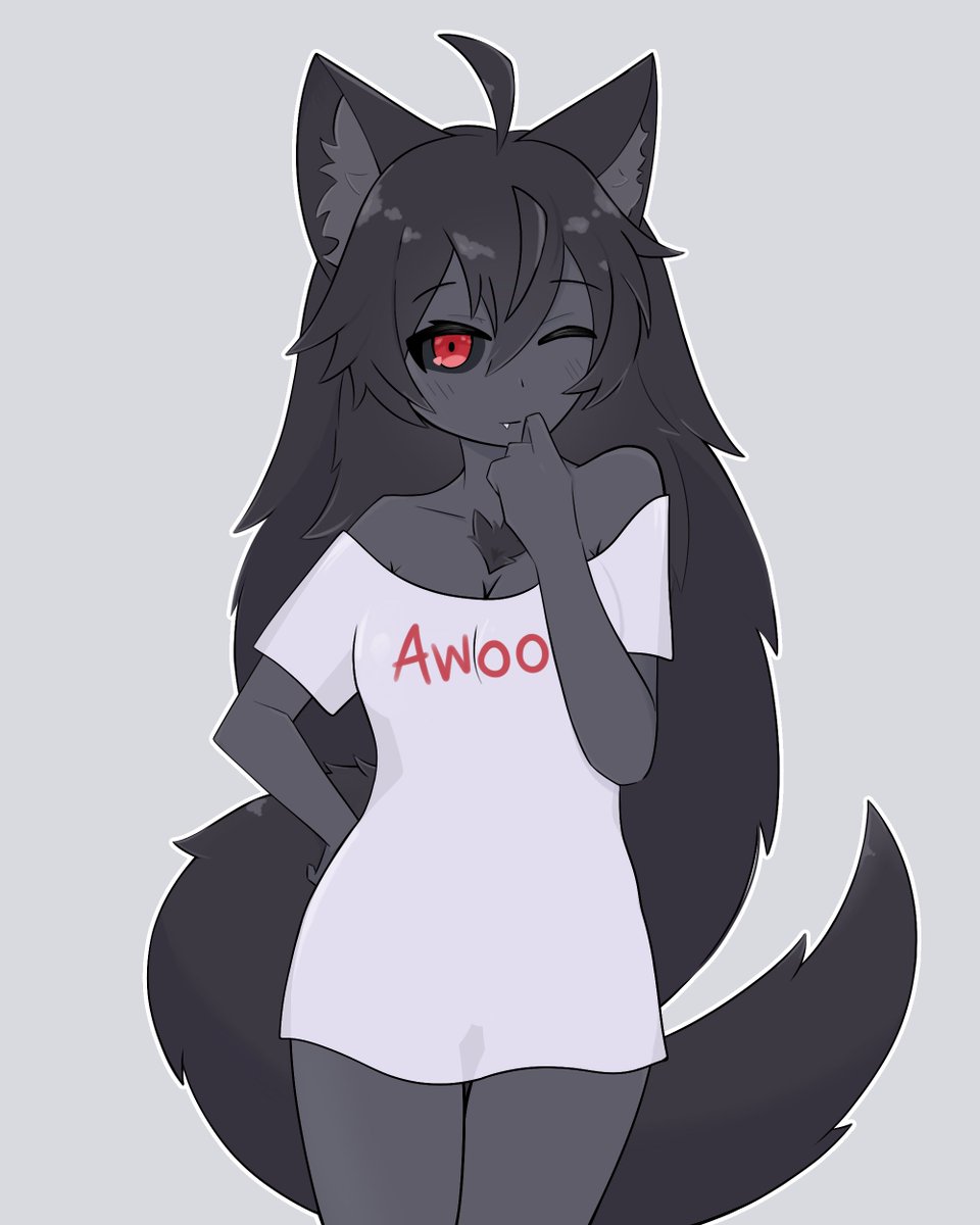 Hellhound OC in a t-shirt 🐺

Awoo or not?

#魔物娘図鑑二次 #魔物娘図鑑 #monstergirlencyclopedia #Hellhound #ヘルハウンド