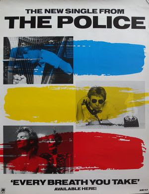JakeRudh's tweet photo. On this day in 1983, The Police released “Every Breath You Take” - the lead single from their fifth and final studio album “Synchronicity”

“I'll be watching you” https://t.co/12ZFtfZPmm