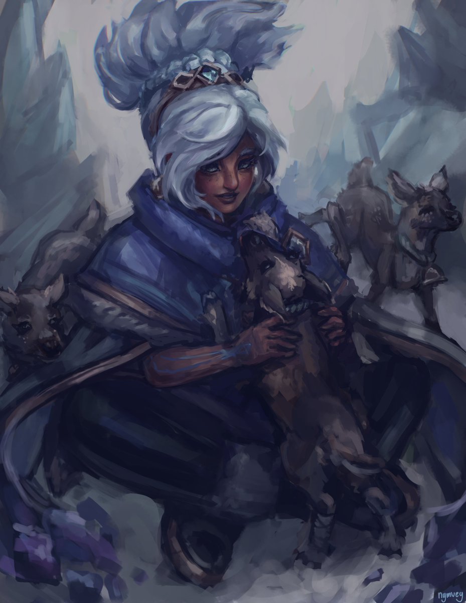 freljord taliyah ❄ #artoflegends