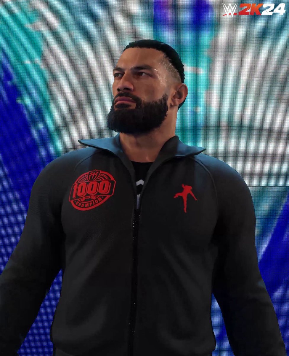 Roman Reigns’ new alternate look in WWE 2K24 🎮