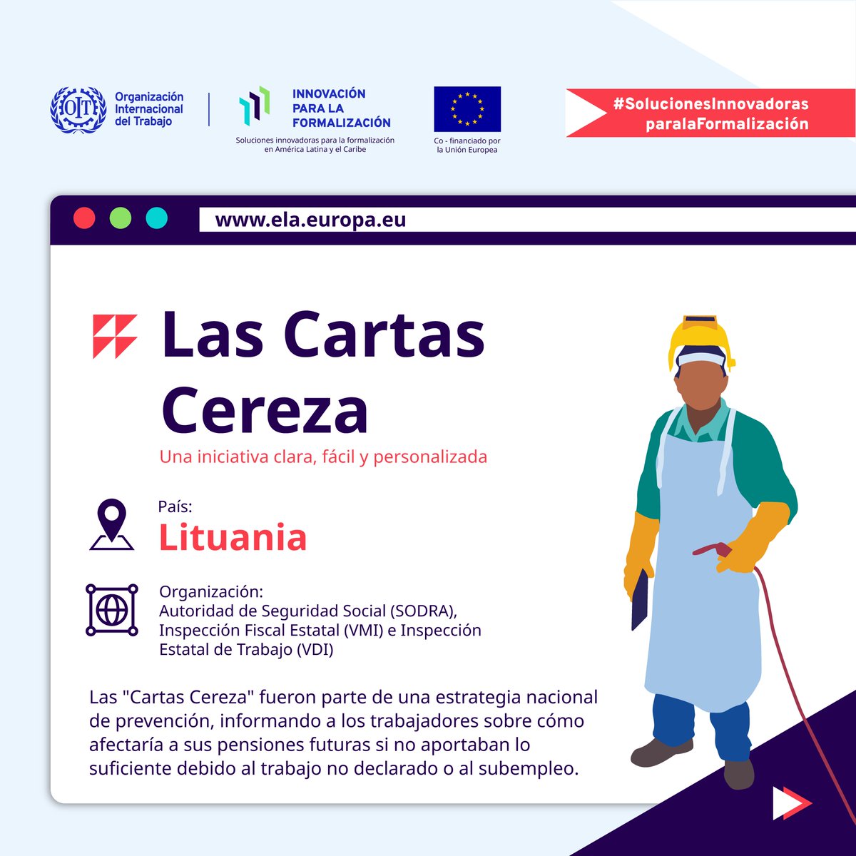 #SolucionesInnovadoras Lituania envió cartas personalizadas sobre los bajos aportes de cada trabajador y cómo ello afectaría a sus pensiones futuras si no aportaban lo suficiente.