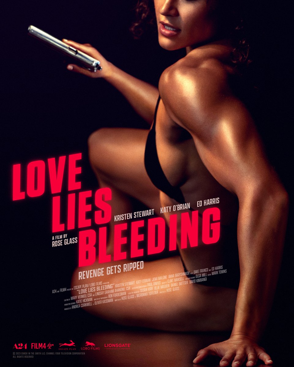 Coming up next month we're bringing Saint Maud director Rose Glass' second feature film to Hull with her critically acclaimed follow-up LOVE LIES BLEEDING. 25 June // 7.30pm // Vue Cinema Book tickets: bit.ly/HIC_LoveLiesBl… *Presented with Descriptive Subtitles.