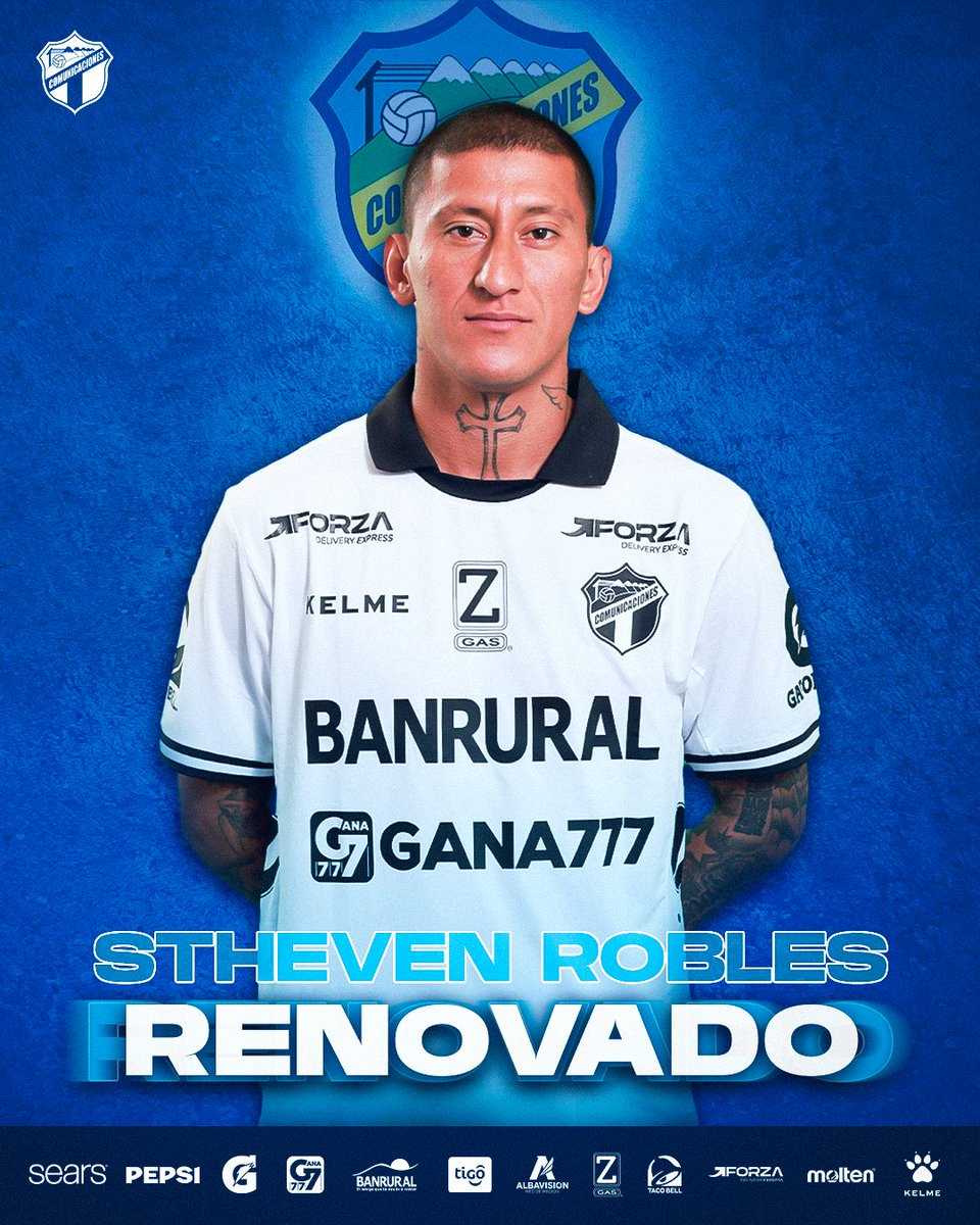 👻 Comunicaciones FC informa la renovación del jugador Stheven Robles con el primer equipo. #VamosCremas