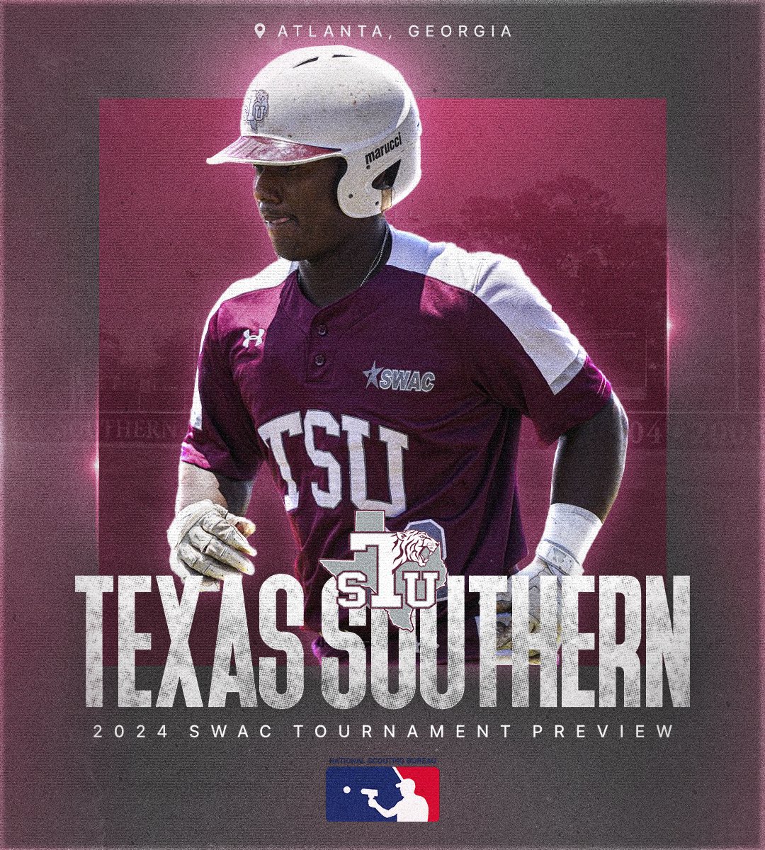 National Scouting Bureau (@nsbscouting) on Twitter photo The National Scouting Bureau presents the SWAC Tournament Previews! 🔥
Texas Southern (<a href="/TXSOBASEBALL/">Texas Southern Baseball</a>) 🐅
⁃Overall Record: 22-23
⁃Conference Record: 18-6
⁃Most recent NSB Ranking: #8
Texas Southern has for sure had a year to remember! The Tigers strength of schedule in the The National Scouting Bureau presents the SWAC Tournament Previews! 🔥
Texas Southern (<a href="/TXSOBASEBALL/">Texas Southern Baseball</a>) 🐅
⁃Overall Record: 22-23
⁃Conference Record: 18-6
⁃Most recent NSB Ranking: #8
Texas Southern has for sure had a year to remember! The Tigers strength of schedule in the