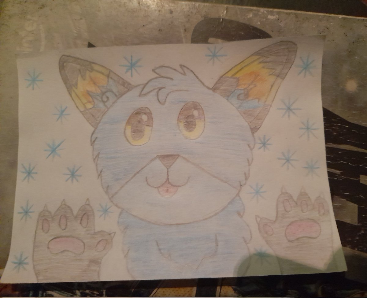 LobitoPrincipe's tweet photo. Aquí hice mi dibujo en la casa, la mayor parte fue en el colegio, pero en la casita lo terminé de dibujar y aparte de colorear.

Me quedo mejor que en la que tenia en mi mente jsjs :³

Wooff :³ https://t.co/dOiqkpJbMG