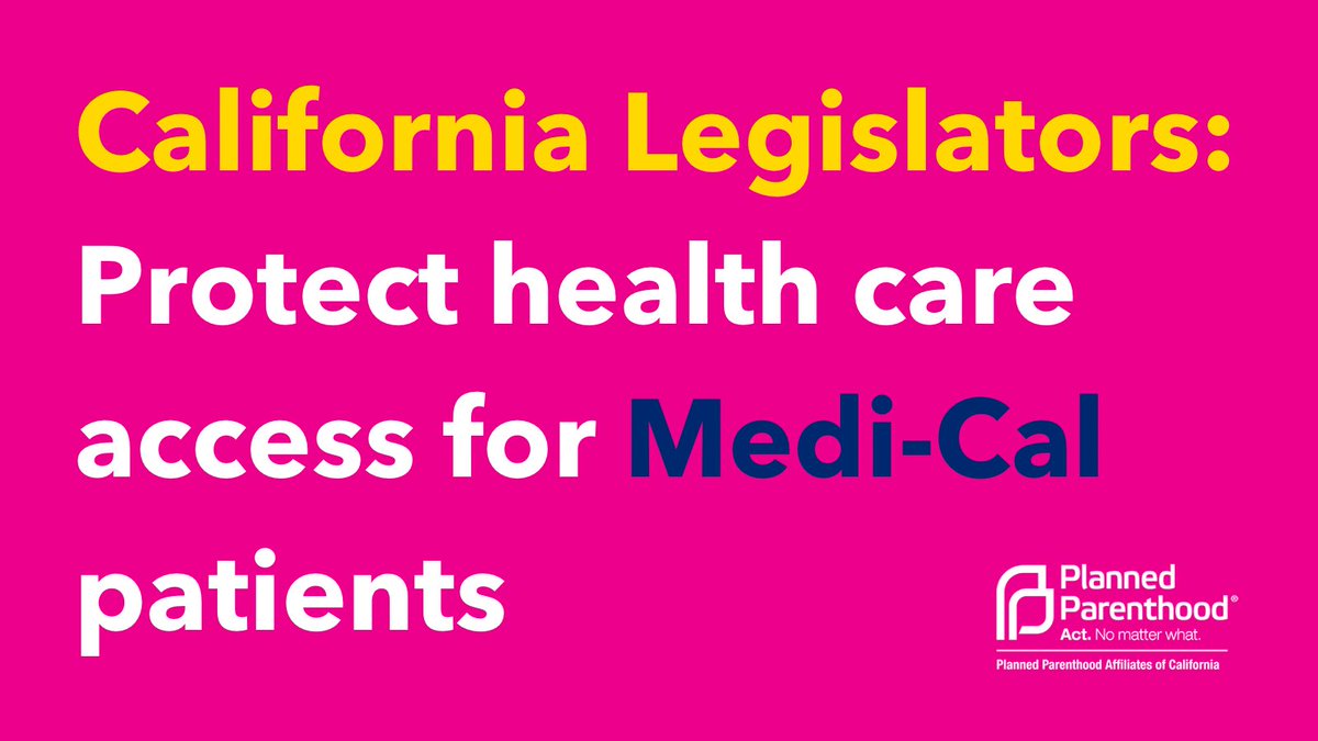 As attacks on abortion continue nationwide, CA’s state budget must reflect our values as a reproductive freedom state. We call on @CAgovernor & #CALeg to ensure community health centers like Planned Parenthood can continue to provide critical reproductive health care services.