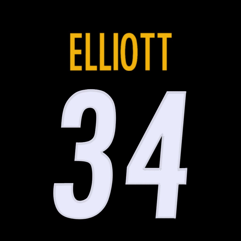 Pittsburgh Steelers DB Jalen Elliott is wearing number 34. Last assigned to Chandon Sullivan. #HereWeGo