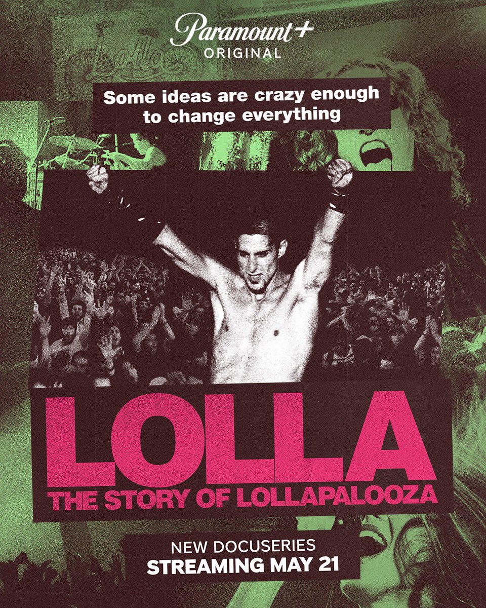 Go behind the musical festival that propelled the careers of some of your favorite artists including @vurnt22 ! A new 3-part docuseries, Lolla: The Story of Lollapalooza, streams May 21 on #ParamountPlus.