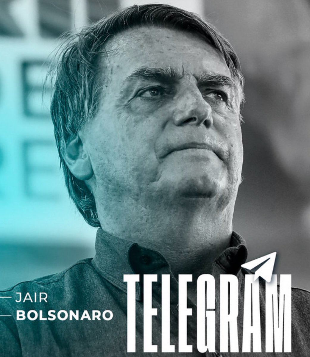 Telegram do Presidente @jairbolsonaro atualizado como todos os dias: t.me/jairbolsonarob…