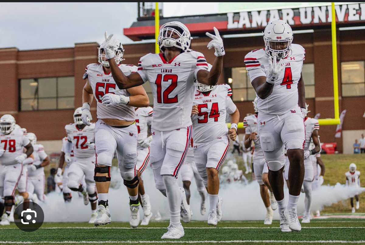 After a talk with coach @TRILLDB i’m blessed to receive an offer from Lamar University @coachbmorgan @nunnal39 @Coach_Bevil5 @kmangum409 @On3sports @247Sports @MohrRecruiting @TexasTopTalent_ @NexLevelD1 #AGTG