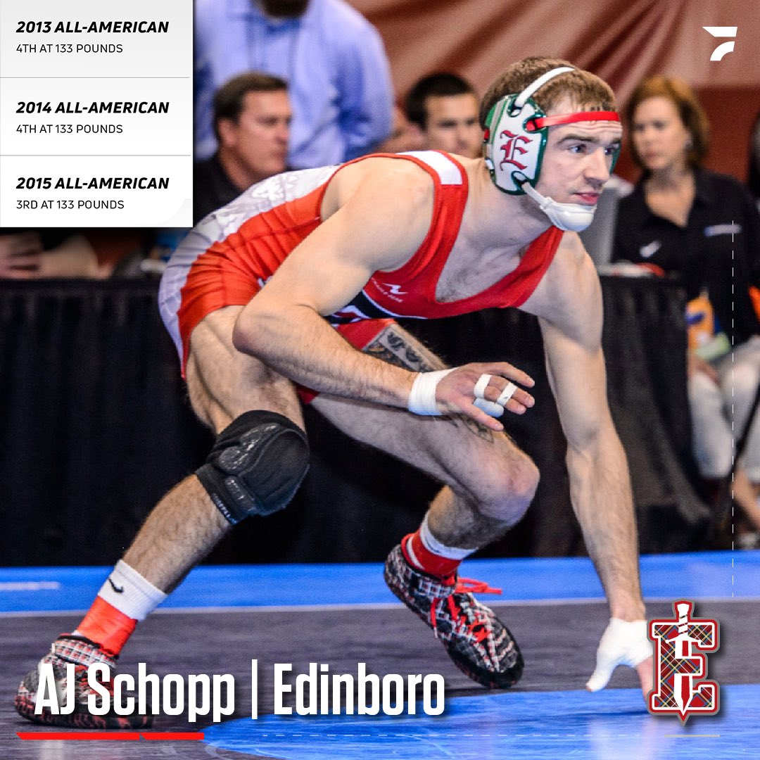 If you picked A.J. Schopp for this weeks “Guess the wrestler” you are correct ✅