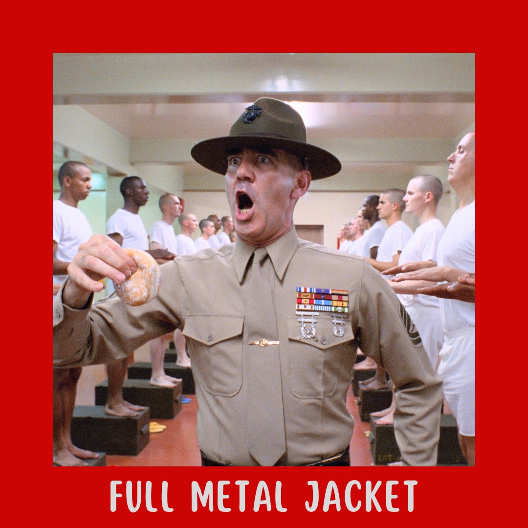 Full Metal Jacket (1987) is next on our list of military films of the '80s! 🪖 #80smovies #movies #fullmetaljacket #memorialday #80sfilms