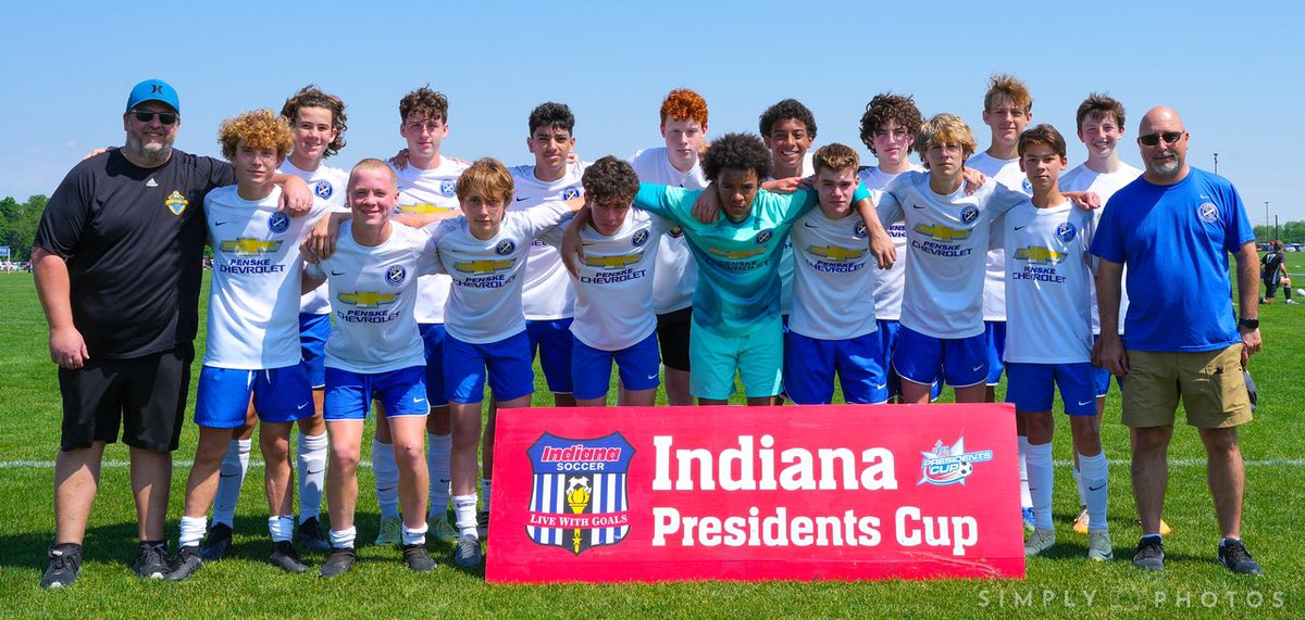 2009 Boys Gold tied one and won one this past weekend at Presidents Cup. Not enough to get us through but some great results nonetheless. @CarmelFCHQ