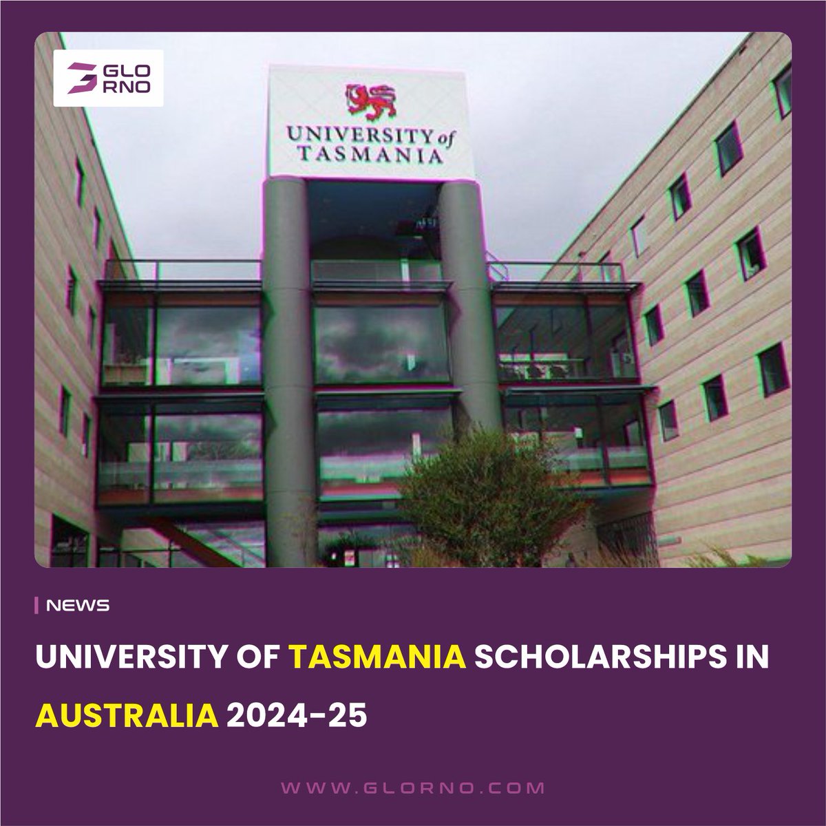 Unlock your potential! The University of Tasmania Scholarships in Australia for 2024-25 are now open. Apply now! glorno.com/index.php/2024…

 #UniversityofTasmania #Scholarships2024 #StudyinAustralia