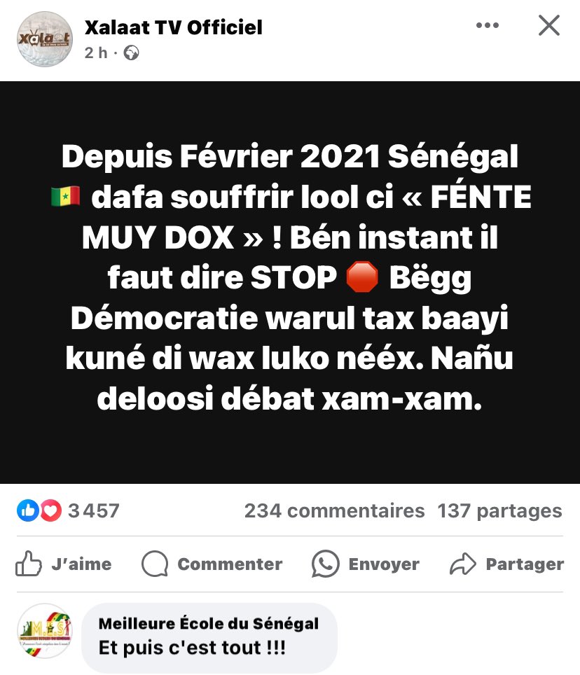 collectif des lanceurs d’alertes 🇸🇳 (@CLA_senegal) on Twitter photo 2024-05-20 22:39:38