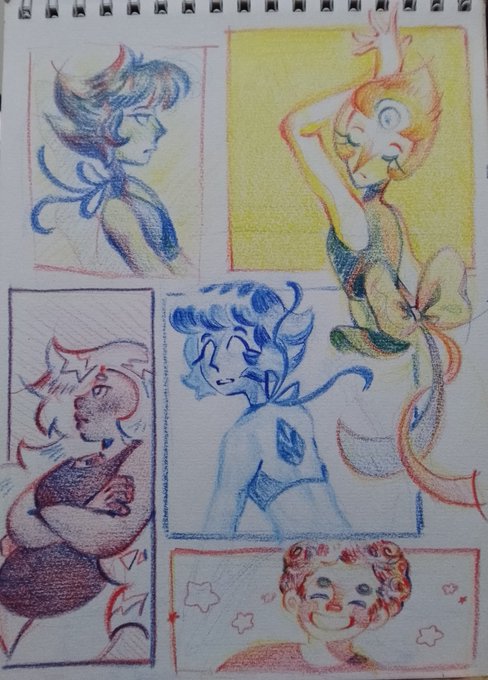 SU doodle page <3  #StevenUniverse