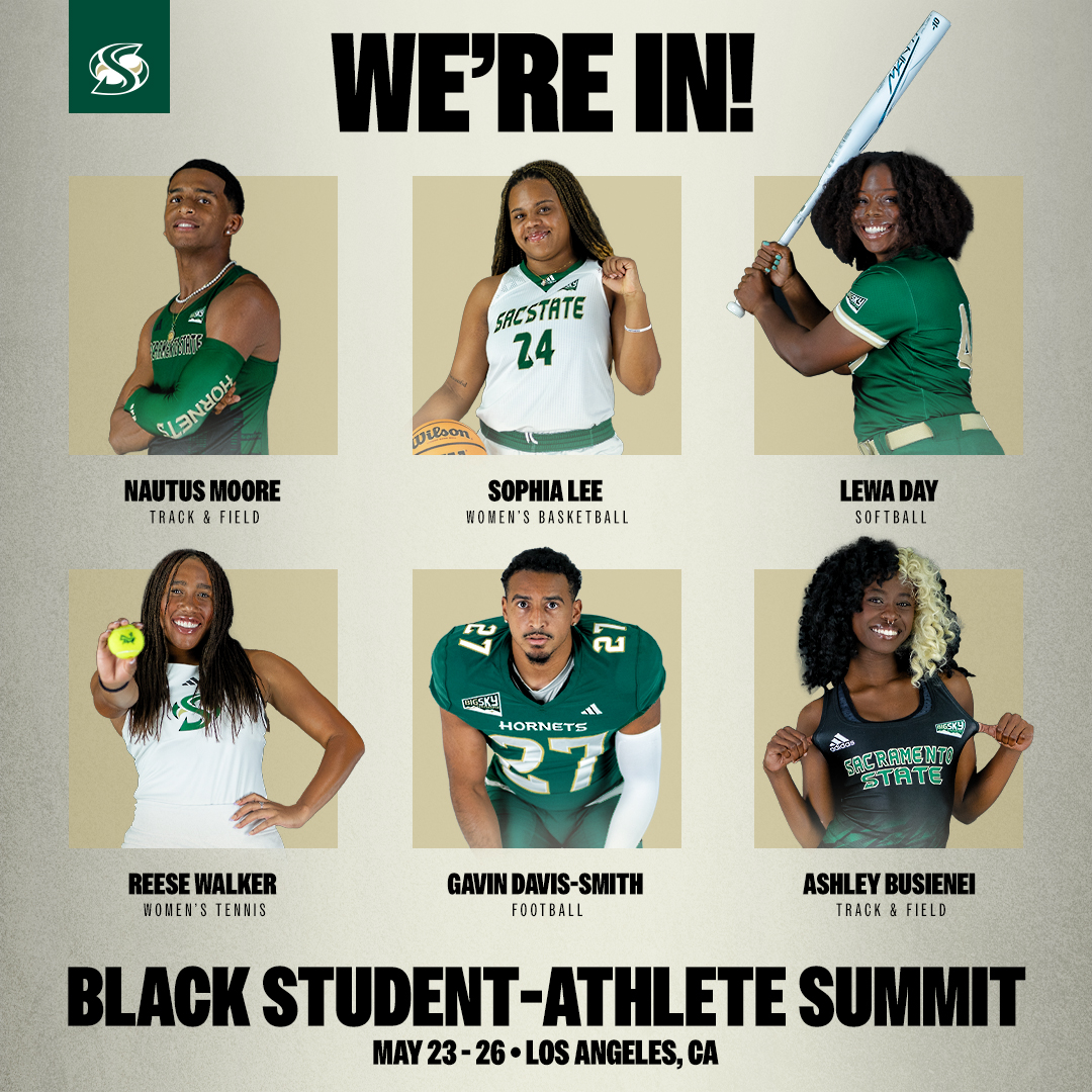 6 of our student-athletes are headed to LA to attend the 2024 Black Student-Athlete Summit from May 23rd-26th! 🧳 #StingersUp