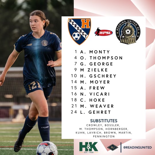 🚨 Here is tonight's WPSL STARTING XI against Hershey! 🚨

The Women look to open up their 2024 season campaign with a win! 

#RUAC #Defendthe610 #HerGame #WPSL