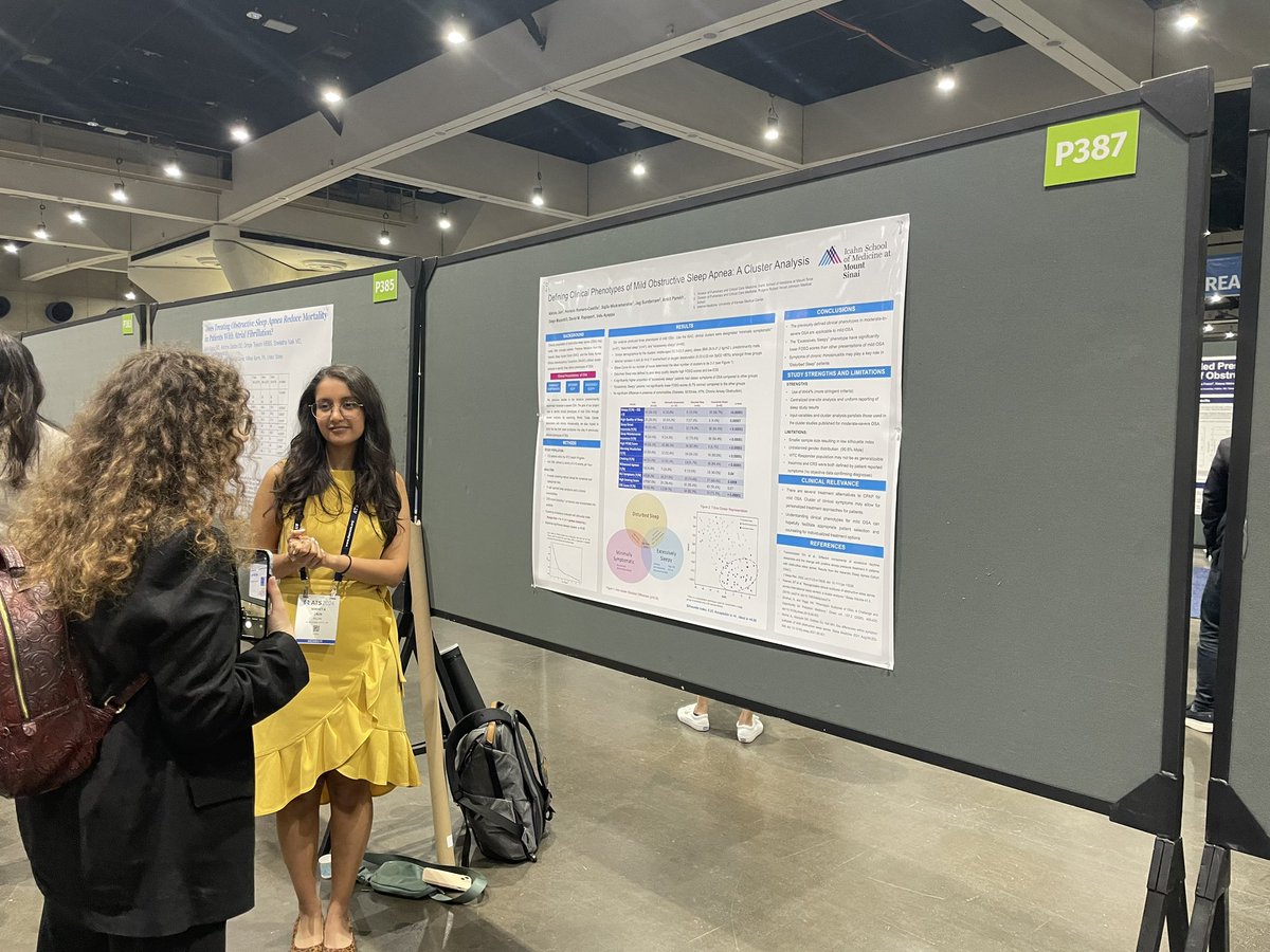 Vaishnavi Kundel, MD, MS (@vaish1986) on Twitter photo Sleep-ent fellow Nikhita Jain presenting her work using cluster analysis for clinical phenotypes in mild OSA <a href="/Respiratory_NYC/">Mount Sinai - National Jewish Health Respiratory</a> <a href="/DOMSinaiNYC/">Mount Sinai Department of Medicine</a> Sleep-ent fellow Nikhita Jain presenting her work using cluster analysis for clinical phenotypes in mild OSA <a href="/Respiratory_NYC/">Mount Sinai - National Jewish Health Respiratory</a> <a href="/DOMSinaiNYC/">Mount Sinai Department of Medicine</a>