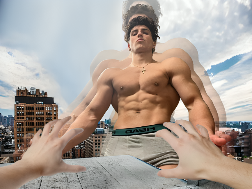 "Watch me grow you little bitch. I'm becoming as tall as a skyscraper while you stay a measly ant. Little pathetic bug. Pretty soon my foot is going to tear down the very building you're standing on." 

<a href="/alphaluca88/">Alpha Luca</a>