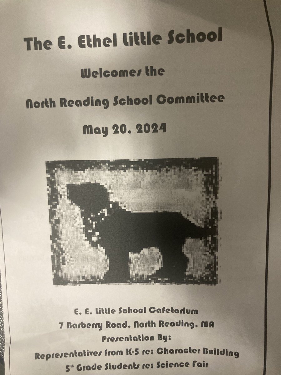 Little School presents to NRSC tonight ! Great job Labradors