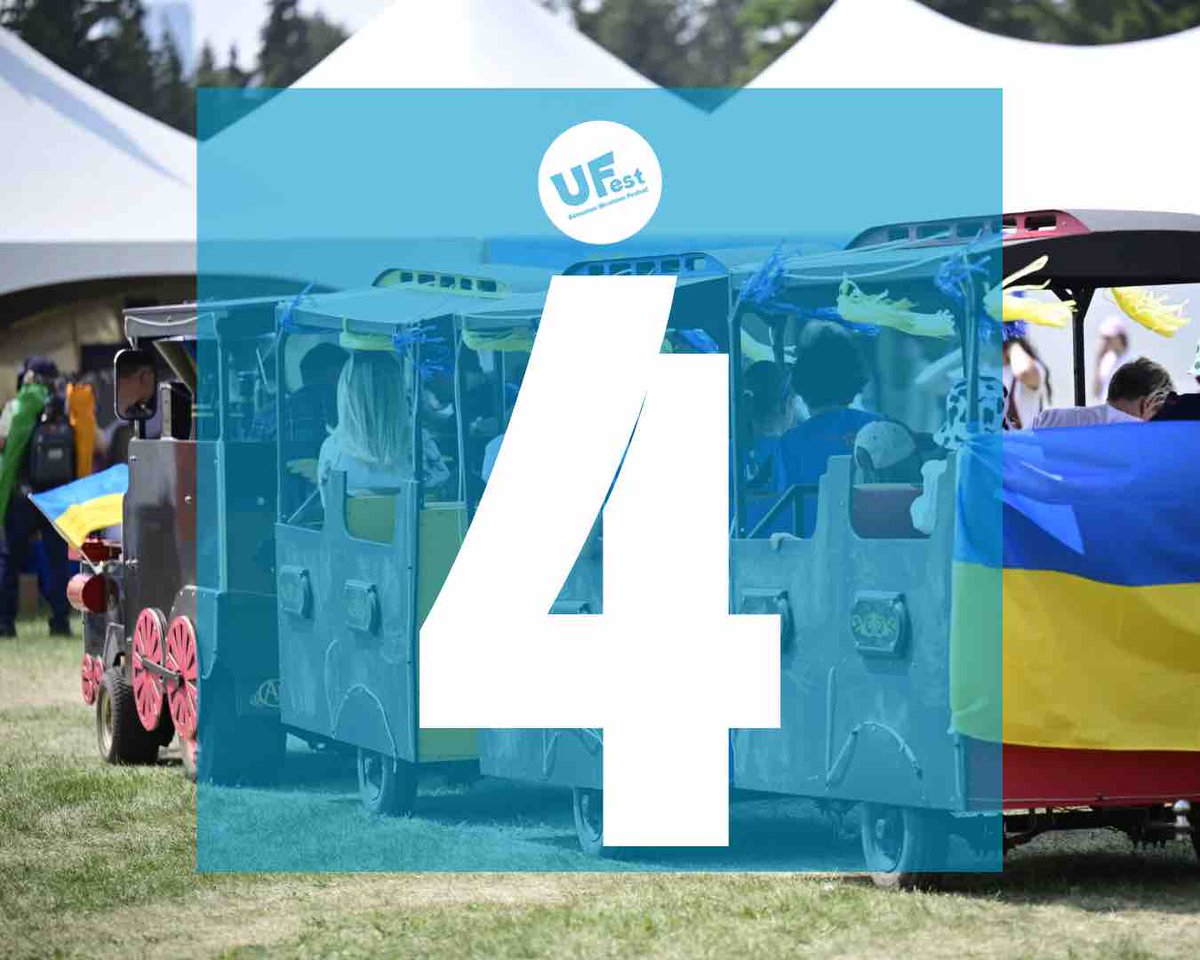 4️⃣ days until #UFestYEG 🇺🇦 

#UFest #UFest2024 #UkrainianFestival #YEGEvents #yeg #yegfestival #yegarts