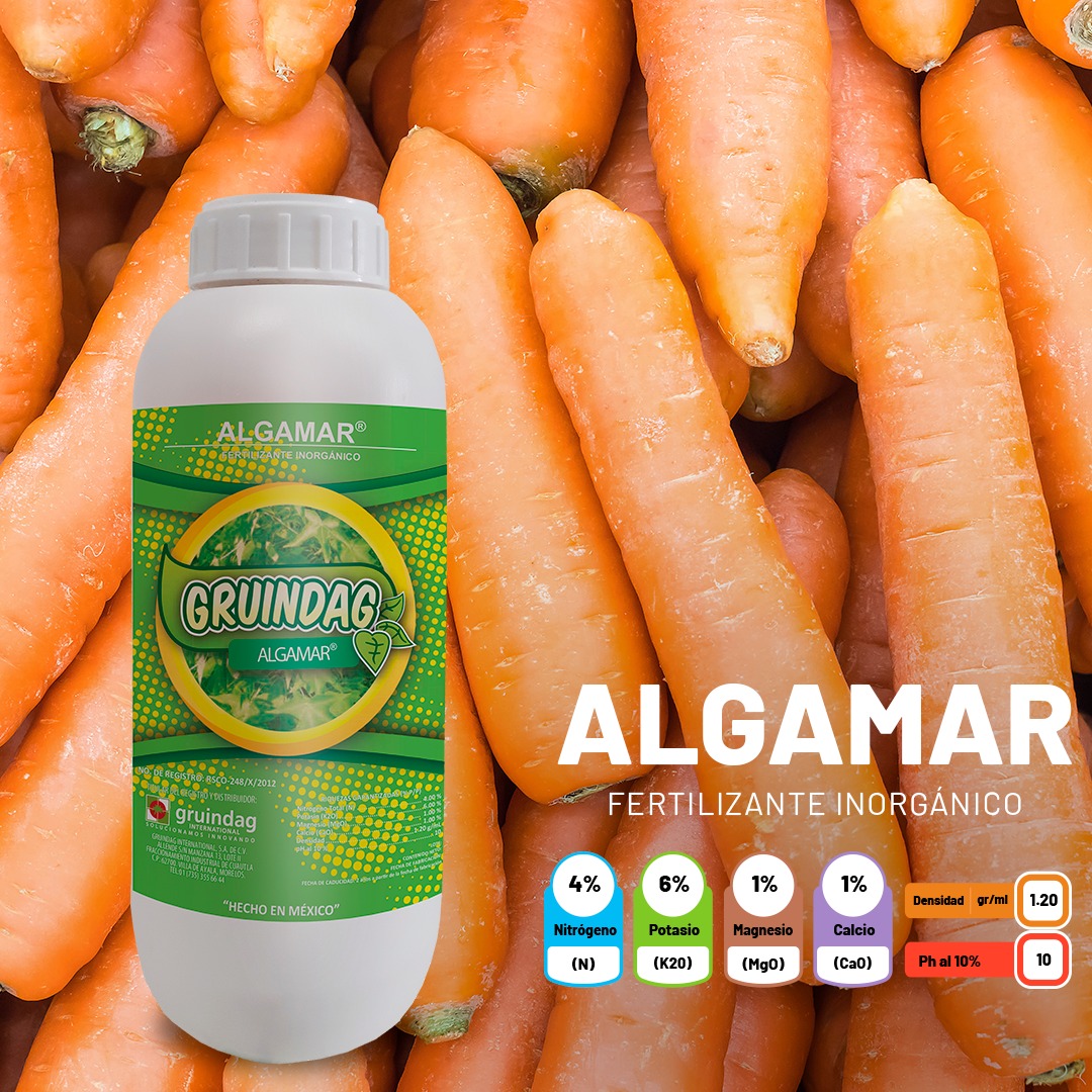 ¡La  revolución verde para tus cultivos! Este fertilizante inorgánico a base  de algas marinas es una fuente natural de nutrientes esenciales para el  crecimiento y desarrollo de tus plantas.