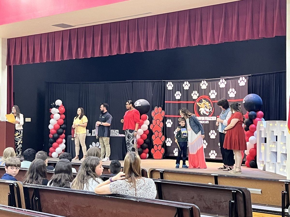 Today we celebrated Kinder - 4th grade!  Congratulations to our Wildcats for having such an amazing year!🐾 #todayincomal #GrowingGreatness #TogetherWeThrive