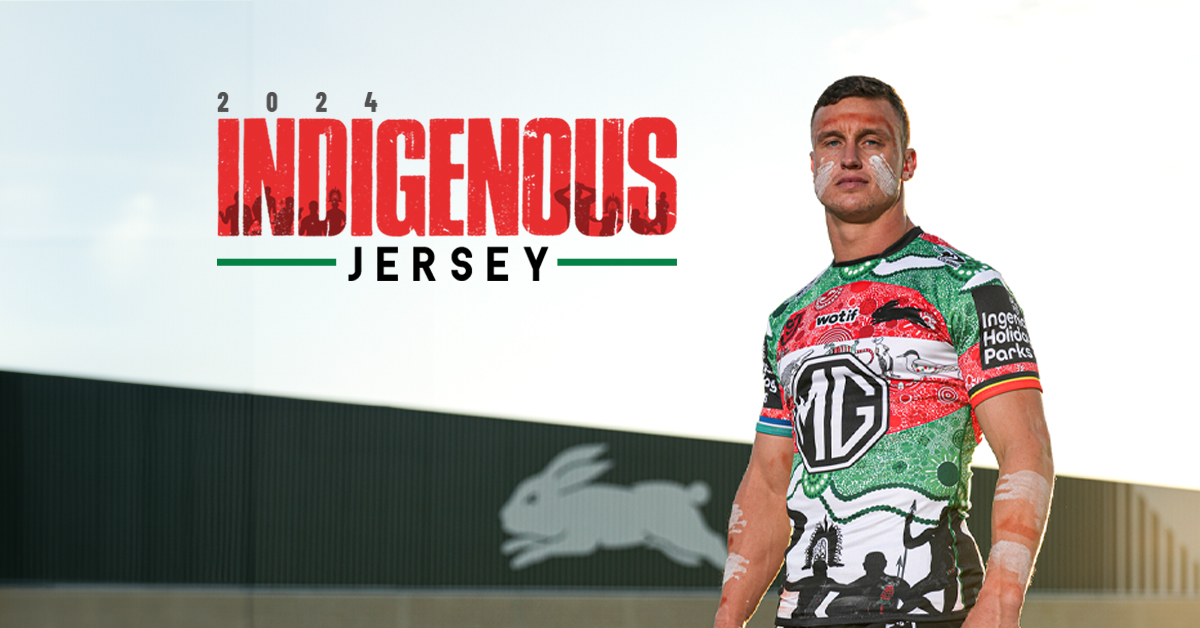 Designed by proud Wahlabul Man, Uncle Joe Walker, the jersey is a powerful tribute to the ‘Warrior Spirit’ of all Aboriginal and/or Torres Strait Islander people, showcasing each player's strength and resilience through their totems ❤️💚 Secure yours 👉 bit.ly/3UvQgPn