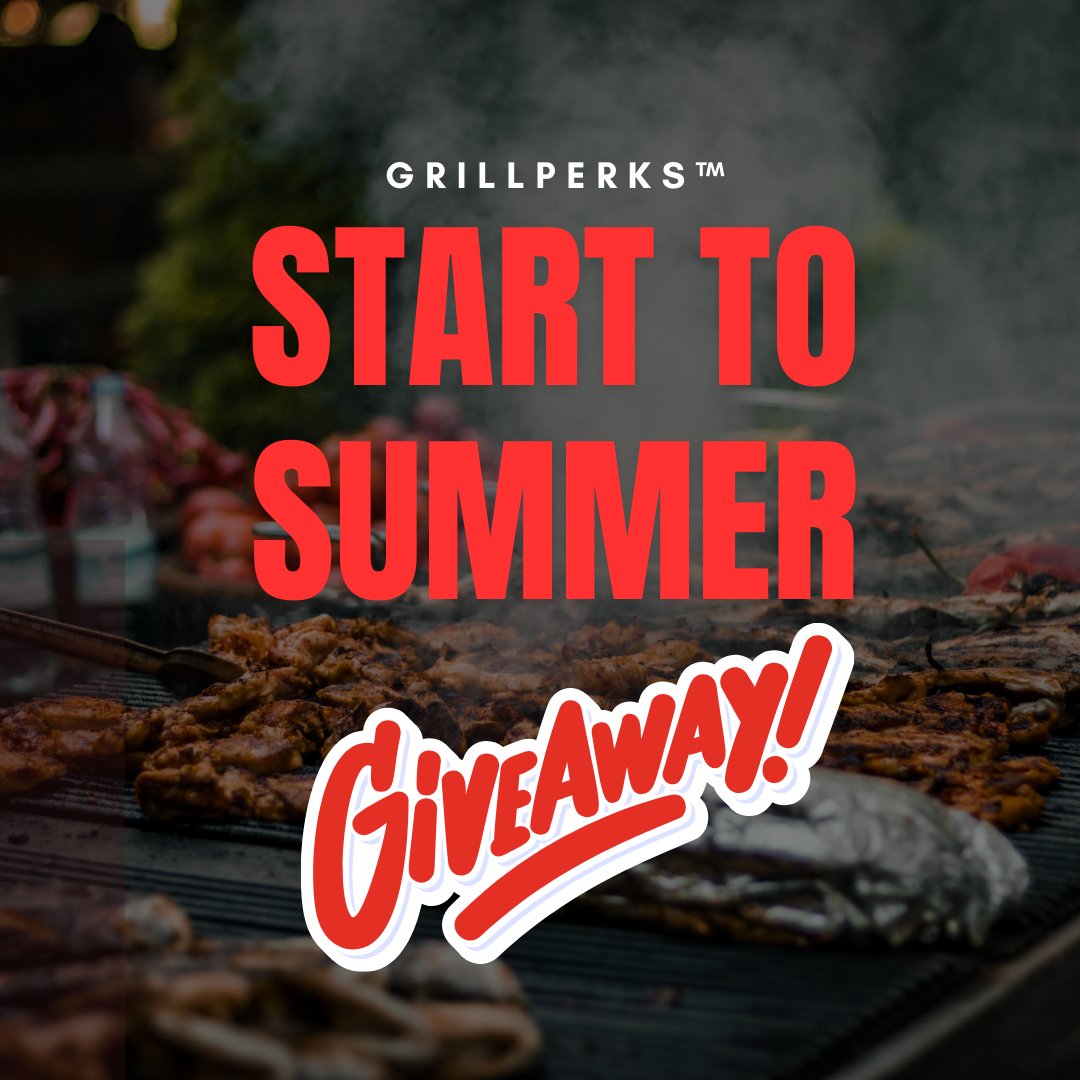 We're kicking off summer early with a giveaway! You'll get a box with several random grilling items to help start your summer the RIGHT way. Tag a friend, like/RT this post, and like our page! We'll choose TEN winners 5/24/24! US Residents Only/18+ #GrillPerks #Giveaway