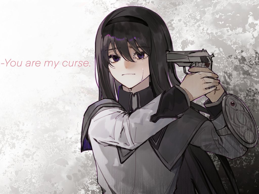 You are my curse.
#madokamagica #魔法少女まどかマギカ