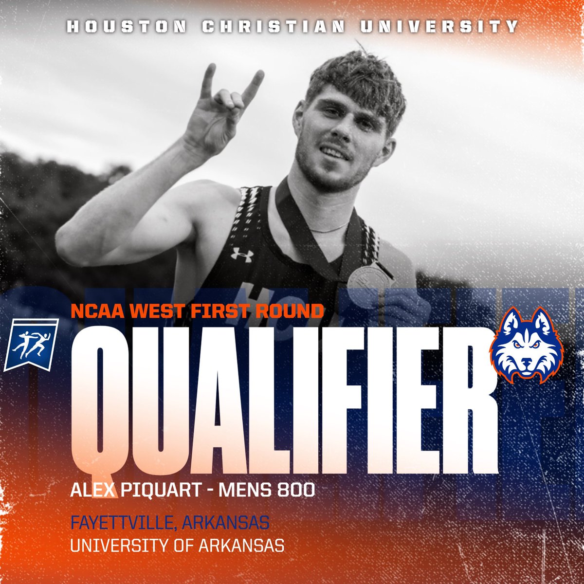 Championship season continues for these 3! Alex Piquart, Denzel Hinds and Jessica Rabius will compete at the NCAA West Prelims this upcoming week in Fayetteville, AR! The road to Eugene starts on Wednesday🤘 

#DawgsUp🐾 | #HuskyXCTF👟 | #SetTheStandard📈